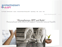 Tablet Screenshot of hypnotherapyeft.com